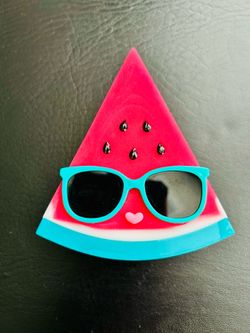 Watermelon Slice with Sunglasses PocketBac holder
