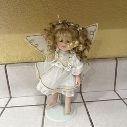 Porcelain Angel Doll 
