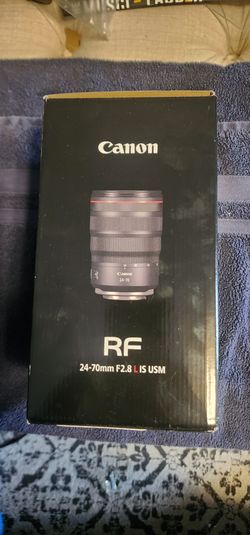 Canon RF 24-70mm F2.8L & rf 16mm lenses