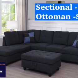 Brand New Sectional Sofa Couch 