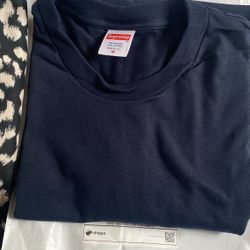 Supreme Blank Navy Tee