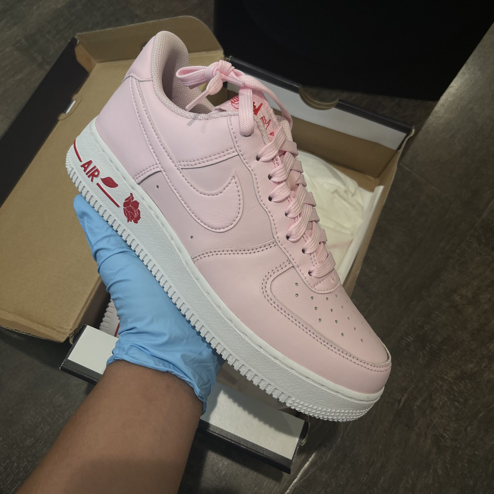 Nike Air Force Low “Pink Rose” $170