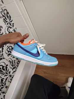 Nike Dunk Low Blue Orange Sneaker