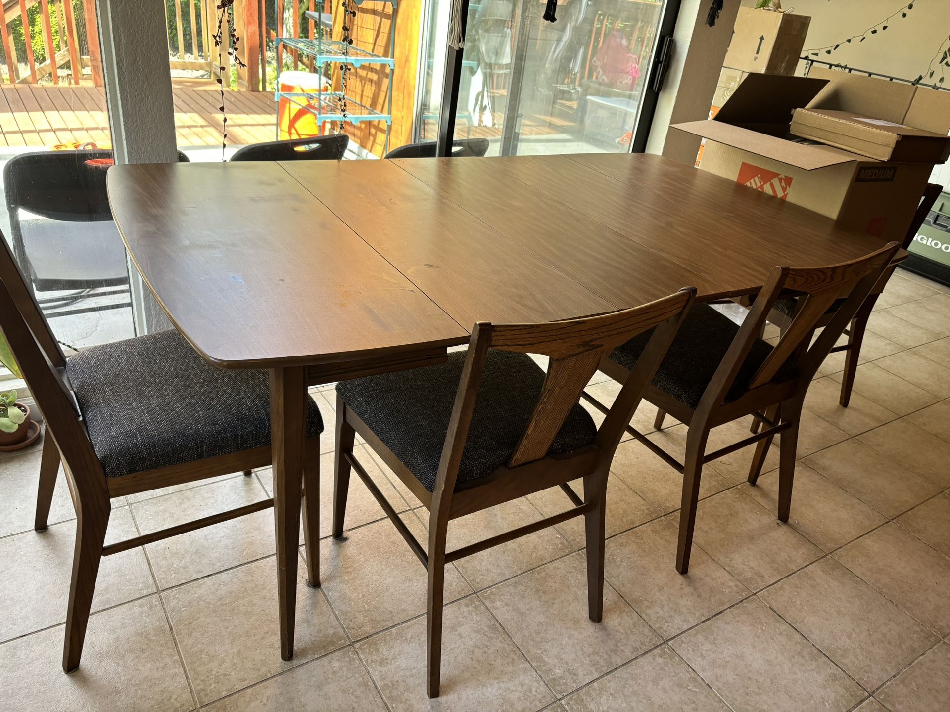  Dining Table And Four Matching Chairs