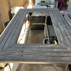 Metal Outdoor Patio Table - Make An Offer