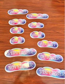 Calendar circle time– LIKE NEW-weather, months, place value, Classroom, teacher, school