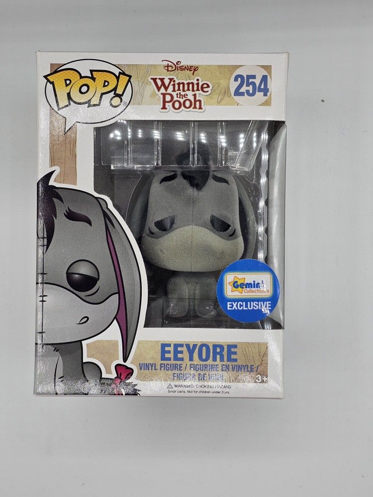 Funko Pop! Disney Winnie the Pooh #254 – Eeyore (Gemini Collectibles Exclusive) – Brand New