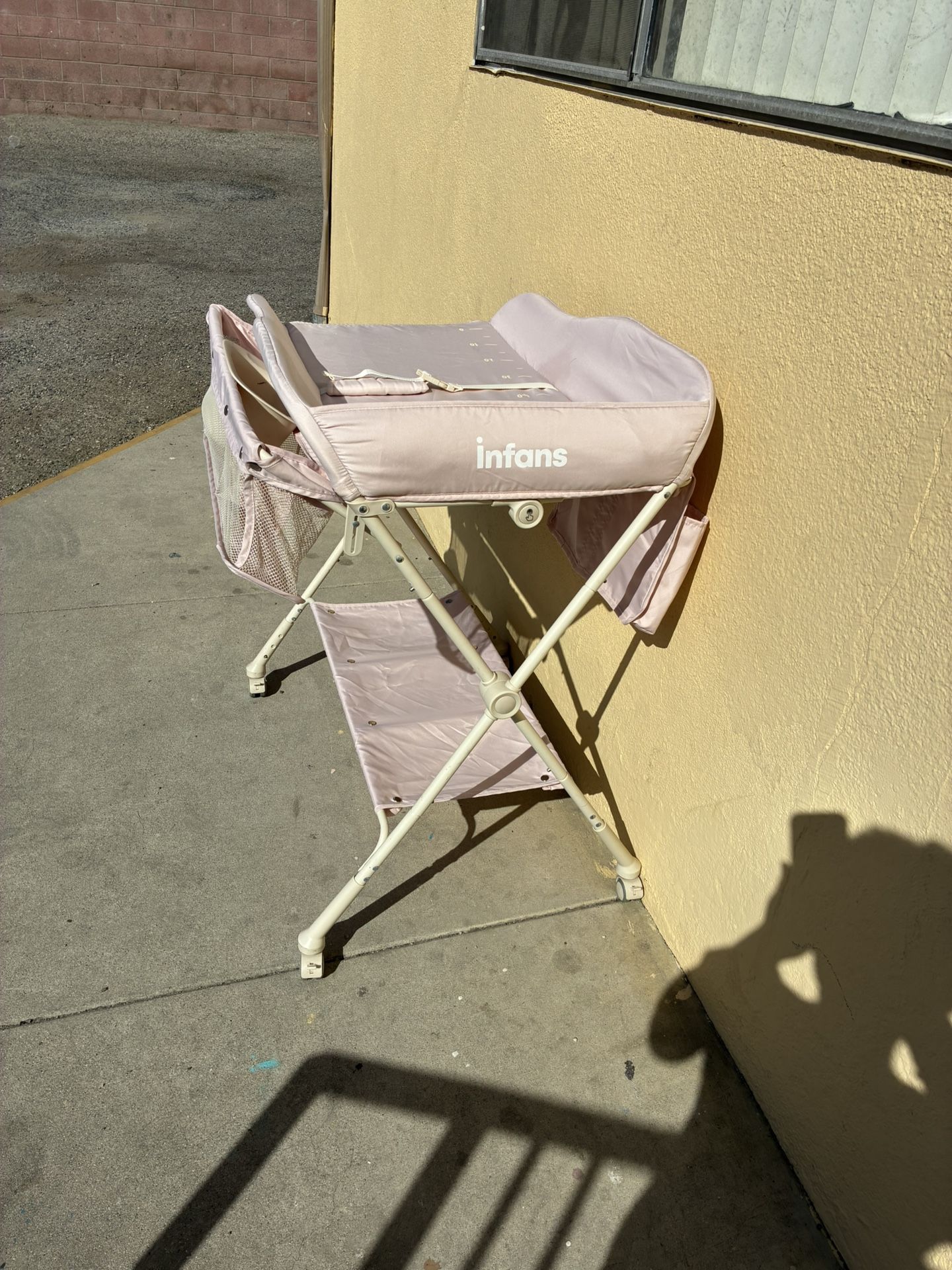 The Light Pink Baby Changing Table