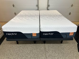 Nectar Ultra Memory Foam Mattress – Split King (2 - Twin XL’s)