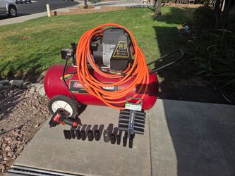 Coleman 25 gallon air compressor