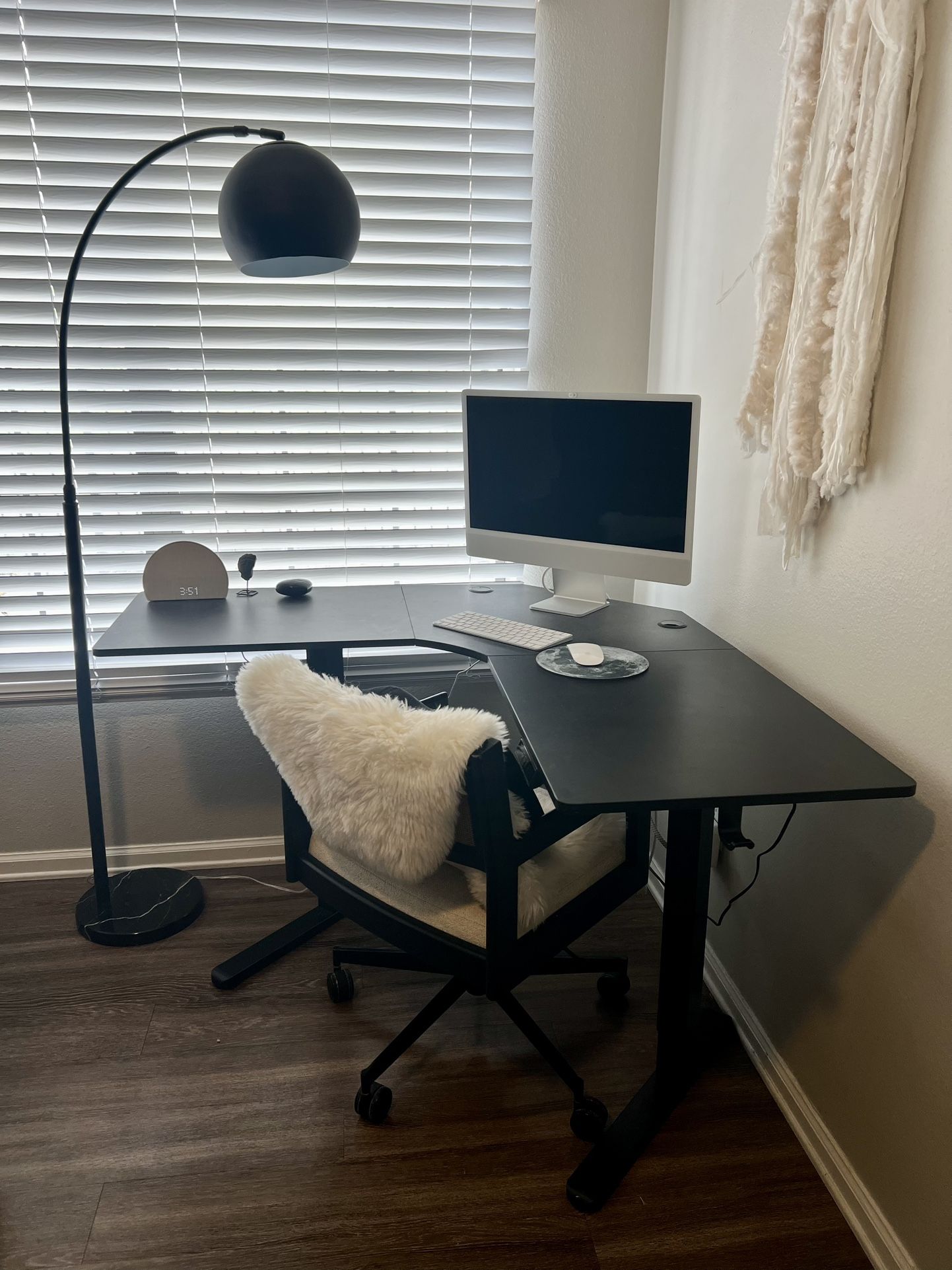 Vivo Standing Desk (L-Shape)
