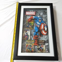 Marvel Captain Retro Shadow Box