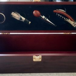 True Cherry Wine Box Four Piece Gift Set