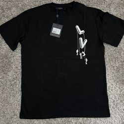 Louis Vuitton Print T-Shirt BLACK. Size S0