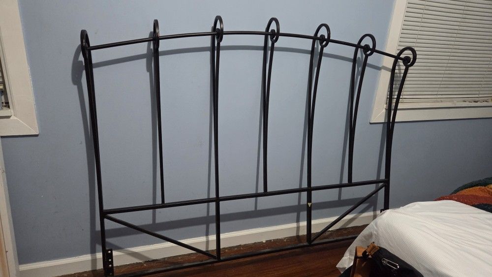 Wrought Iron Queen Headboard