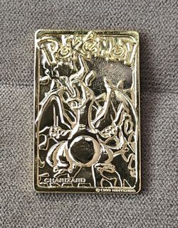 Pokémon Charizard 1999 Vintage Gold Bar.