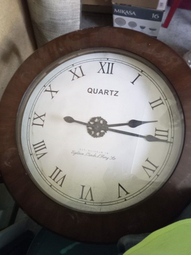 Grandfather Clock Style Table 