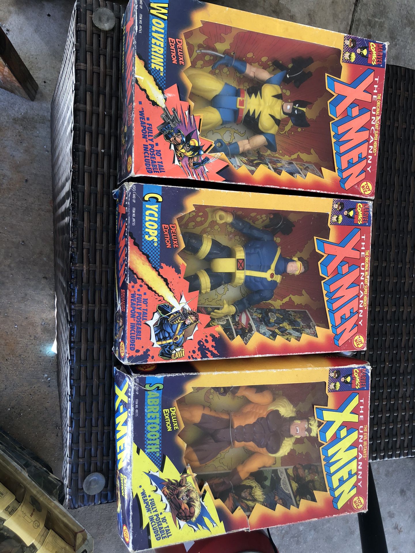X-men 10" Wolverine Edition Deluxe Uncanny Action Figure MIB Toy Biz 1993