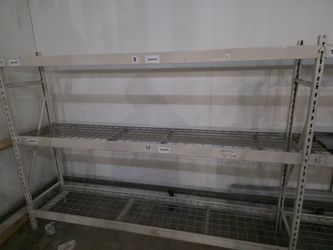 Heavy Duty Industrial Bulk Racks / Warehouse Shelving (6ft x 8ft x 2ft) - Multiple Available