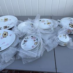 China 35 Piece Sunlight 3917 Vintage Discontinued Japan