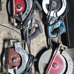 SKILSAW AND MAKITA CIRCULAR SAW