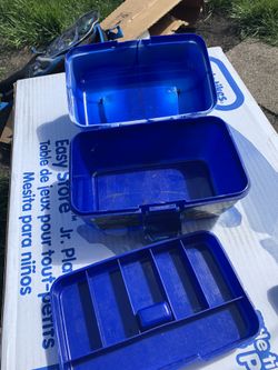 Worm gear kids tackle box