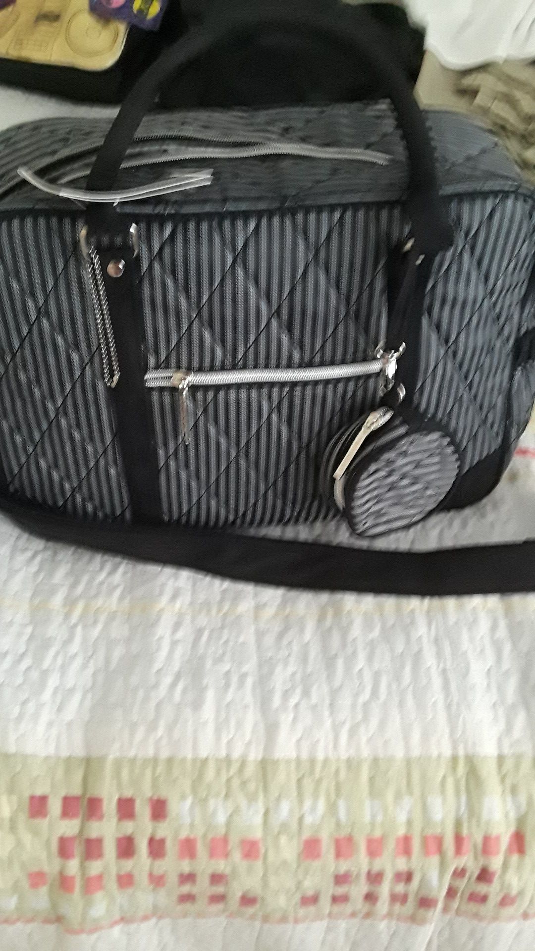 Baby diaper bag with changing pad from Amazon