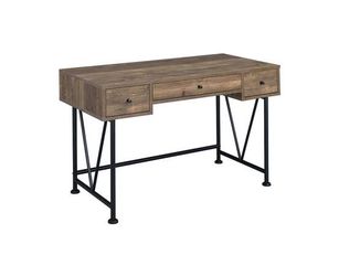 Metal and Wood Desk with 3 Drawers $250 SALE! Best Deal!