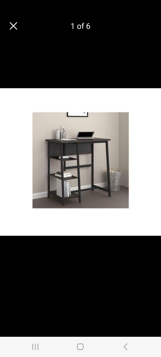 New In Box Standing Desk $50 Firm Price Espresso Color See Pictures For Dimensions