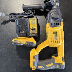 20V MAX Lithium-Ion Cordless Brushless 1 in. SDS Plus Concrete and Masonry Rotary Hammer with 2Ah Battery & Charger Kit