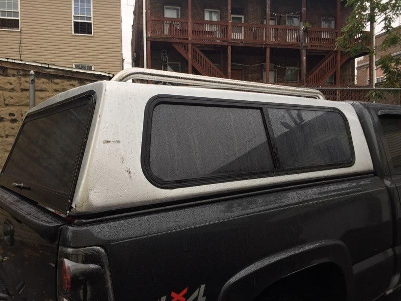 Chevy silverado topper camper shell