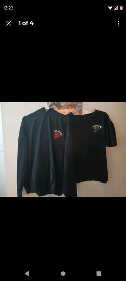 Lot of 2 Trehouse T-Shirt Hoodie Advertising California UFO Rare Preowned XL XXL