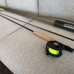 G-Loomis Fly Rod Rainbrook 9 to 6# Reel and case