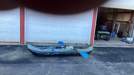 Sevylor Kayak With Oars