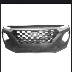 2019 Hyundai Santa Fe Front Bumper Complete 