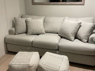Emilio 90” Upholstered Sofa