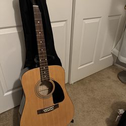 Fender acoustic guitar