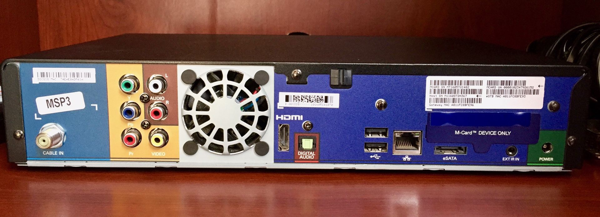 Arris DCX3600M HDDVR Black Receiver Spectrum/Time Warner for Sale in