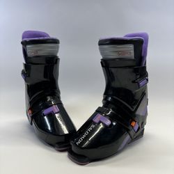 Vintage SALOMON SX 92 Rear Entry Alpine Downhill HPC Ski Boots Men's Size 330-35