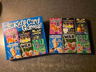 Juego de Cartas para Niños – Set de 6 Juegos Clásicos – Nuevo sellado