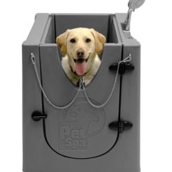 Portable dog bathing station sale