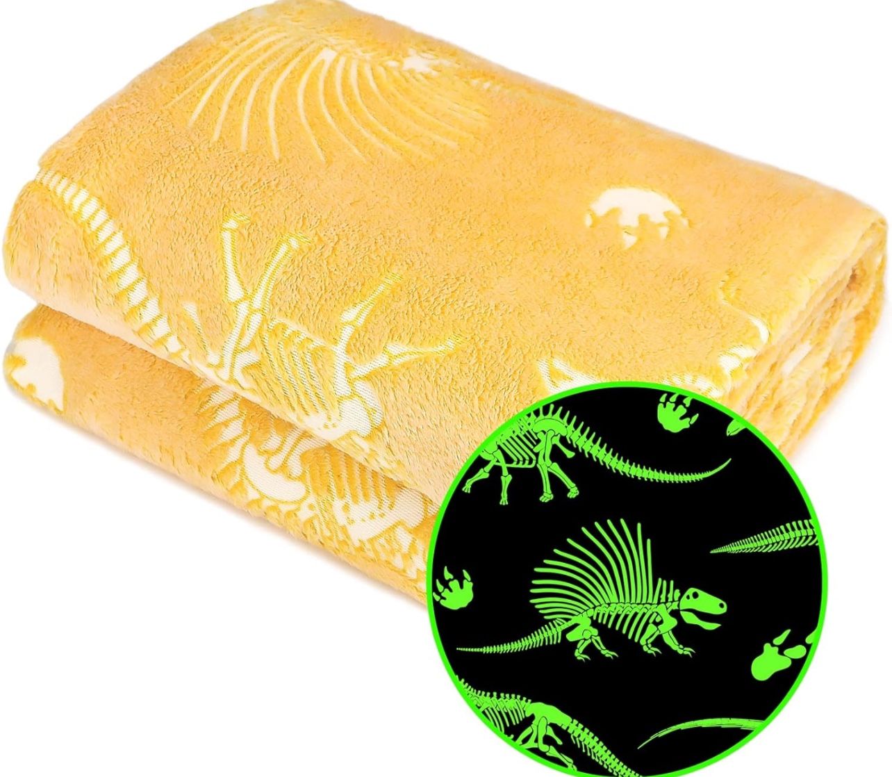 Soft Blanket Dinosaur Fleece Blankets Kids Dinosaur Gifts for Boys 50"x60"