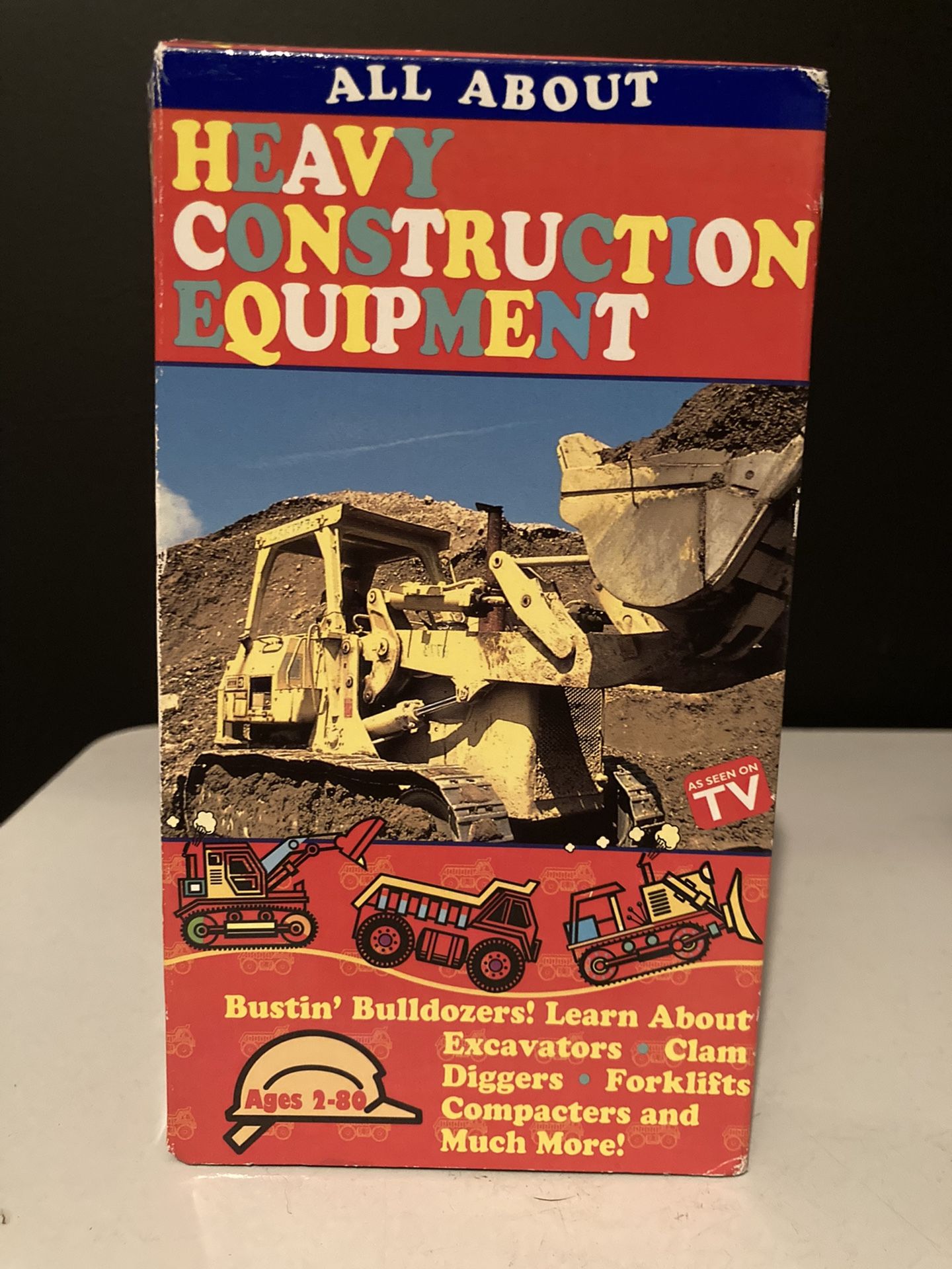 All About Heavy Construction Equipment (VHS, 2002)