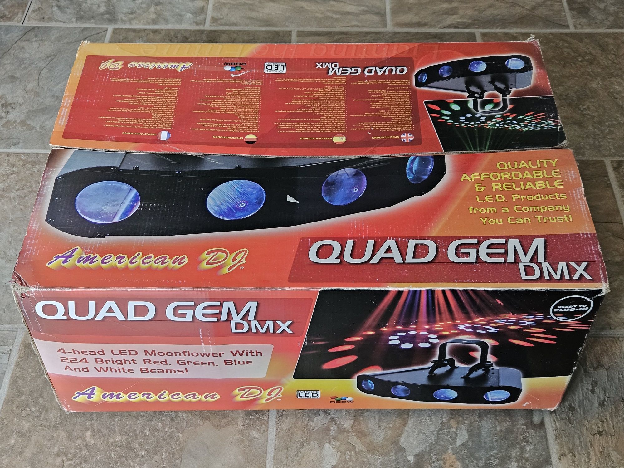 American DJ QUAD GEM DMX light