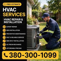 Mini-split, Installation Included, Mini Split for Sale with installation Heat and Cool, HVAC System