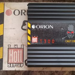 Old School 1996 Orion "The Hott Set Up" T300 Amplifier