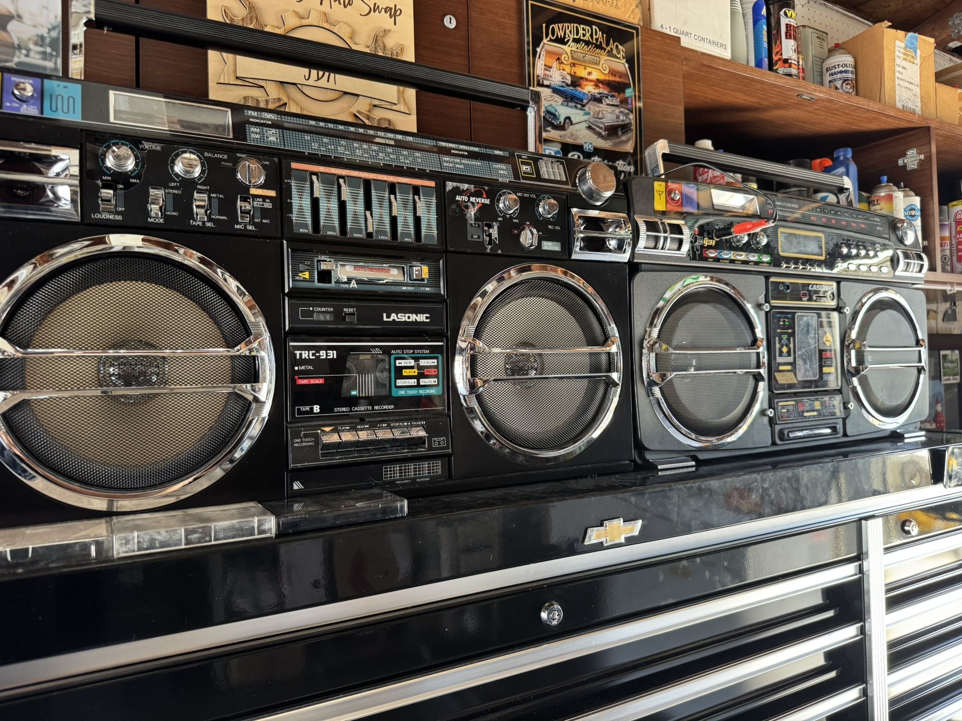 80s Lasonic TRC931/ Retro 931 Boomboxes!