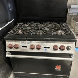 Comercial wolf Stove 6 Burner
