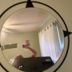 Wrought Iron Mirror