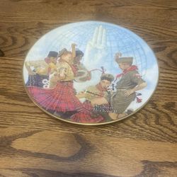 Norman Rockwell Boy Scouts of America Collectors Plate A Good Sign